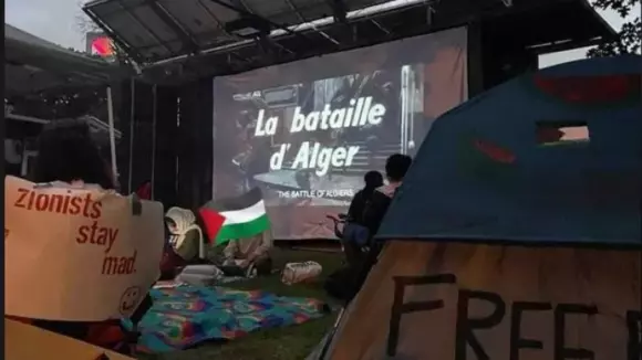 فيلم "معركة الجزائر" يشارك في احتجاجات الجامعات الأمريكية