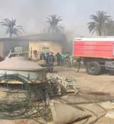 حريق طال مؤسستي اتصالات الجزائر وموبيليس بورقلة