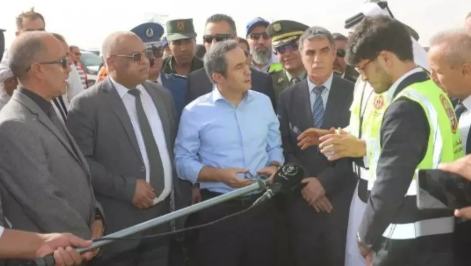Algeria's Agriculture Minister Inspects Dairy Project