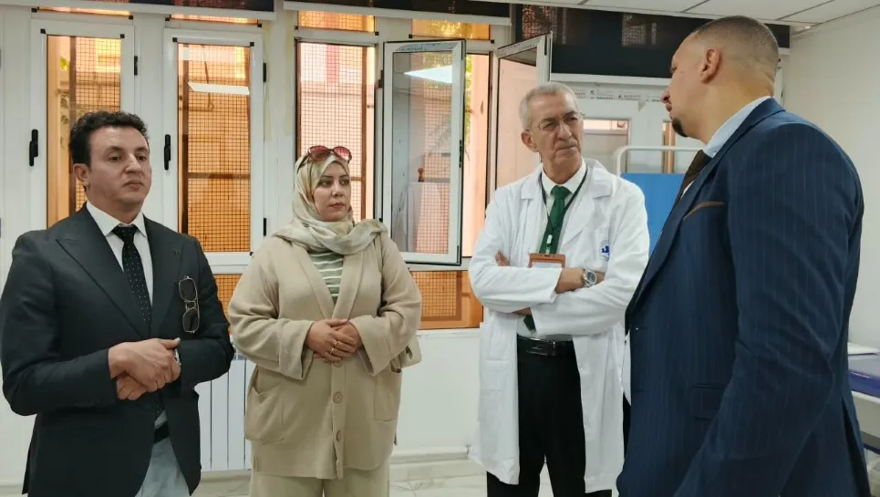 زيارة تفتيشية لمراكز دفع 