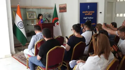 ص:سفارة الهند بالجزائر.