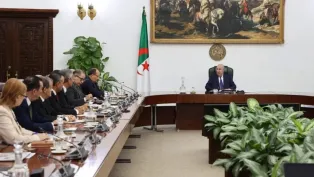 الصورة: رئاسة الجمهورية الجزائرية