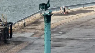 Photo: Canon Baba Merzoug, actuellement au port de Brest