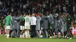 من أحداث مباراة الجزائر ونيجيريا