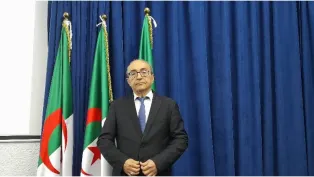 رئيس مجلس المنافسة، أحمد دخينيسة، الصورة: "الخبر"