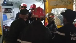 الصورة: الحماية المدنية البيض، (فيسبوك)