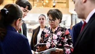 وزيرة الثقافة، مليكة بن دودة، الصورة: وزارة الثقافة.