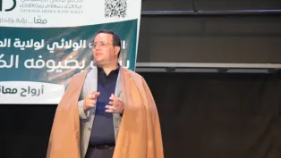 منذر بودن، الأمين العام لحزب التجمع الوطني الديمقراطي، الصورة: ح.م.