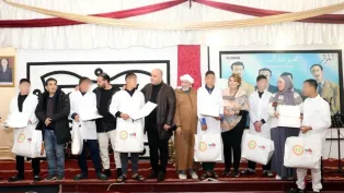 المبادرة حضرتها بعض الوجوه الفنية والإعلامية، الصورة: ح.م.