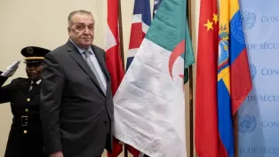 عمار بن جامع، الممثل الدائم للجزائر لدى الأمم الأمم المتحدة، الصورة: ح.م.ح