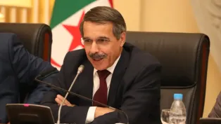 وزير المالية، عبد الكريم بوالزرد، الصورة: مجلس الأمة.