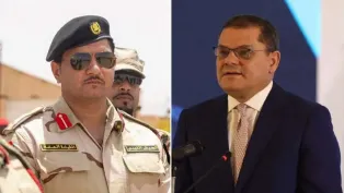 صورة: عبد الحميد الدبيبة وصدام حفتر
