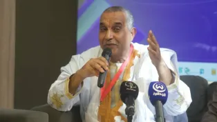 المناضل والكاتب الصحراوي حمدي يحظيه، الصورة: ح.م.