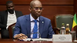 وزير الدفاع ساديو كامارا، الصورة : ح.م