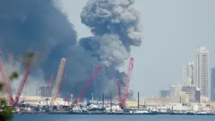 الصورة: انفجارات في العاصمة المنامة، البحرين