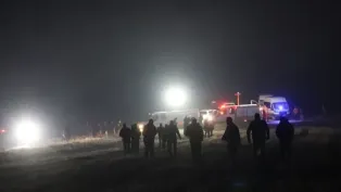 الصورة: موقع حطام الطائرة، وكالات