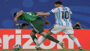 صورة: تدخل ميسي العنيف على ماندي