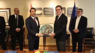 كمال مولى، رئيس مجلس التجديد الاقتصادي الجزائري، الصورة: ح.م.