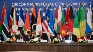 الصورة: أشغال الاجتماع الوزاري الثاني لمنتدى الشراكة الإفريقية - الروسية، القاهرة