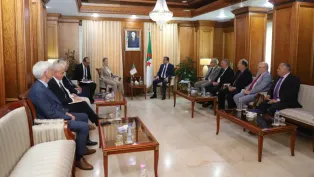 صورة من الاجتماع (وزارة المحروقات)