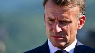 الرئيس الفرنسي، إيمانويل ماكرون، الصورة: وكالة الأنباء الفرنسية.