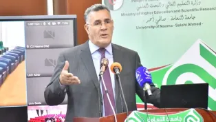 صورة: الوزير الجديد للري لوناس بوزقزة