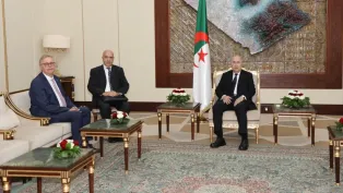 الصورة: رئاسة الجمهورية الجزائرية