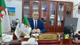 صورة: المدير العام للوكالة الوطنية للمواد الصيدلانية، دليح الشريف.