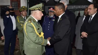 صورة: مكان سقوط الطائرة الليبية