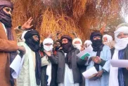 جانب من توحد واندماج حركات الأزواد في كيان واحد يسمى "جبهة تحرير أزواد" منذ عامين. ص:ح.م