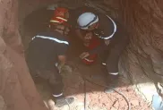 صورة من عملية الإنقاذ (الحماية المدنية)
