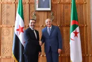 صورة: وزير الخارجية أحمد عطاف يستقبل نظيره السوري (وزارة الخارجية)