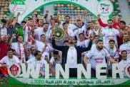 صورة: احتفالات شباب تموشنت بالتتويج بدورة "البلاي أوف"