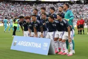صورة من المواجهة الودية التي جمعت بين منتخب الأرجنتيني ونظيره الهندوراسي