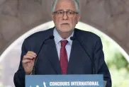 شمس الدين حفيز، عميد مسجد باريس، الصورة: ح.م.
