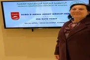 صورة: رئيسة الفيدرالية الوطنية للوكالات العقارية زهوة معمري