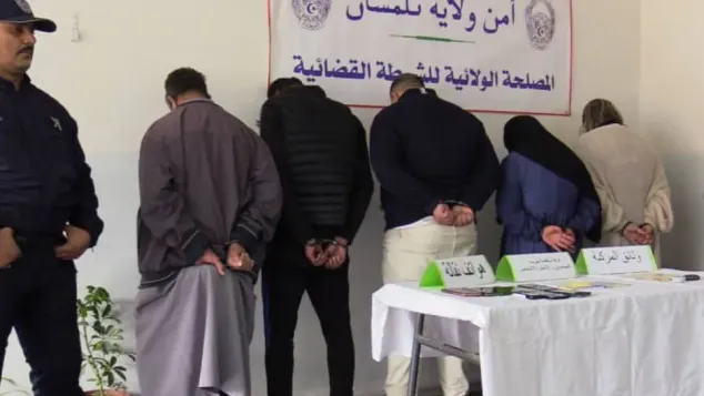 الصورة: شرطة تلمسان (فيسبوك)