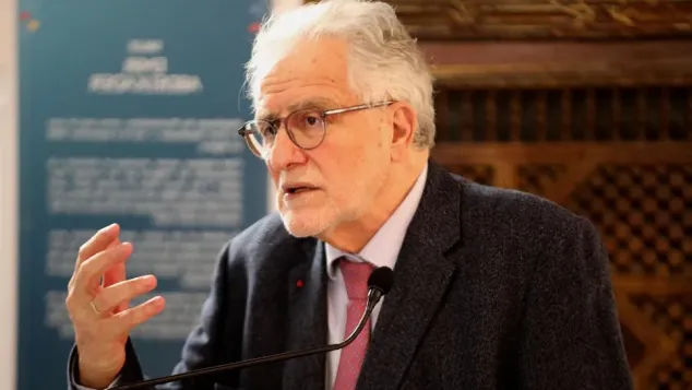 شمس الدين حفيز، عميد مسجد باريس، الصورة: ح.م.