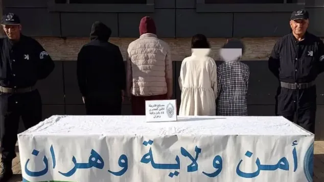 الصورة: شرطة وهران (فيسبوك)