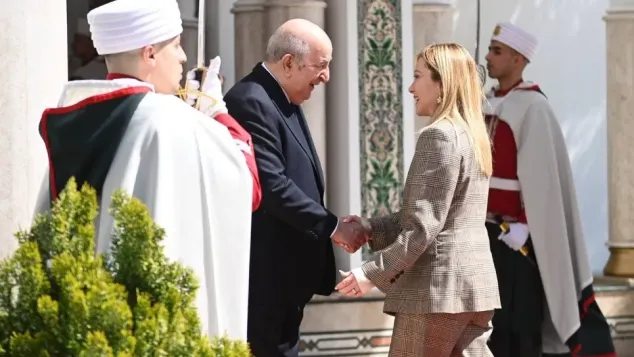 صورة: الرئيس تبون وميلوني (رئاسة الجمهورية)