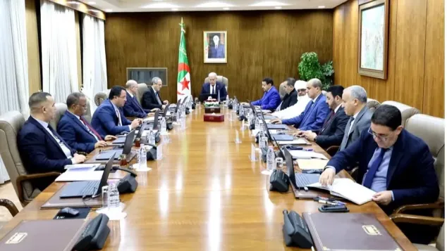 جانب من اجتماع مكتب المجلس الشعبي الوطني. ص: المجلس الشعبي الوطني. (فايسبوك)