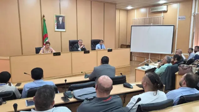 الصورة: وزارة التجارة الخارجية وترقية الصادرات (فيسبوك)