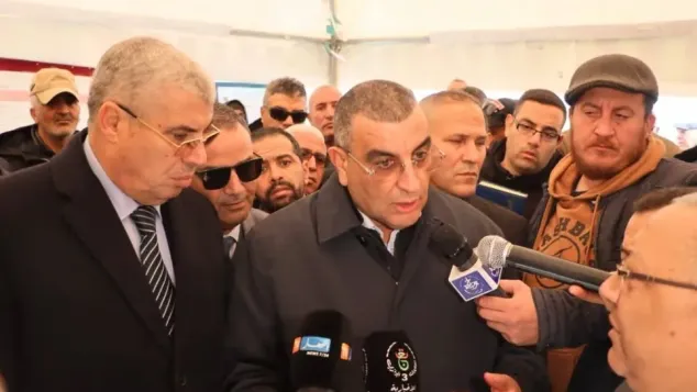 صورة: وزير الأشغال العمومية