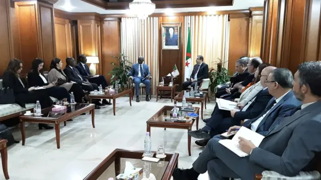 الصورة: وزارة المحروقات (فيسبوك)