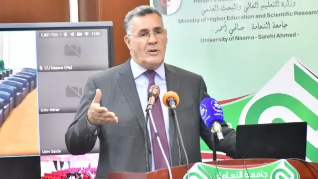 صورة: الوزير الجديد للري لوناس بوزقزة