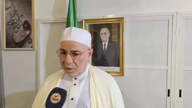 الصورة: الوزير بلمهدي في تصريح له لقناة العربية السعودية، م.ح